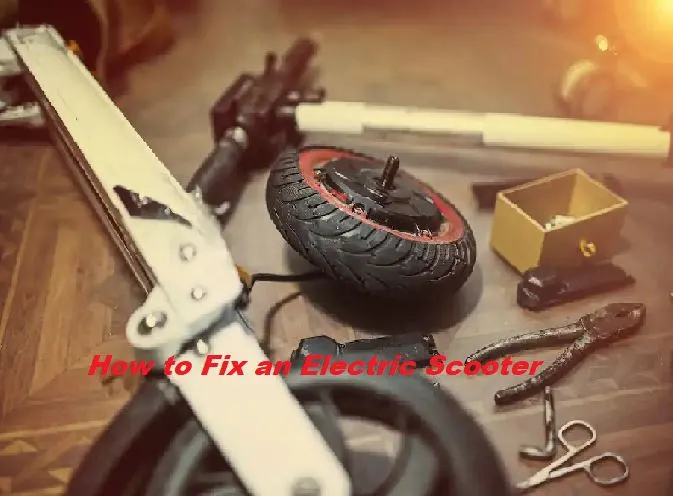 how to fix an electric scooter