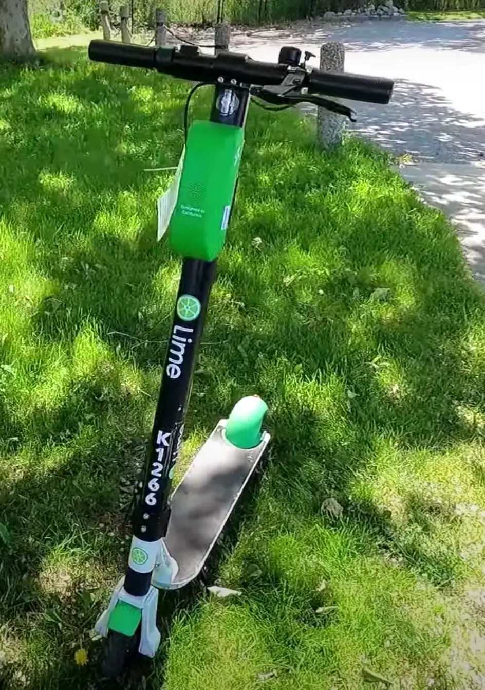 Top speed lime scooter